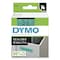 Dymo D1 High-Performance Polyester Removable Label Tape, 0.5" x 23 ft, Black on Green 45019 - alternate 1